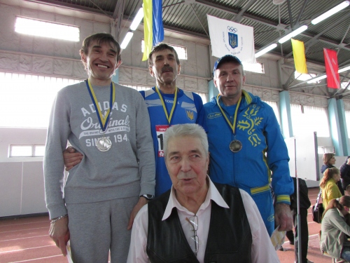 Призёры Чемпионата Украины на 1500 метров